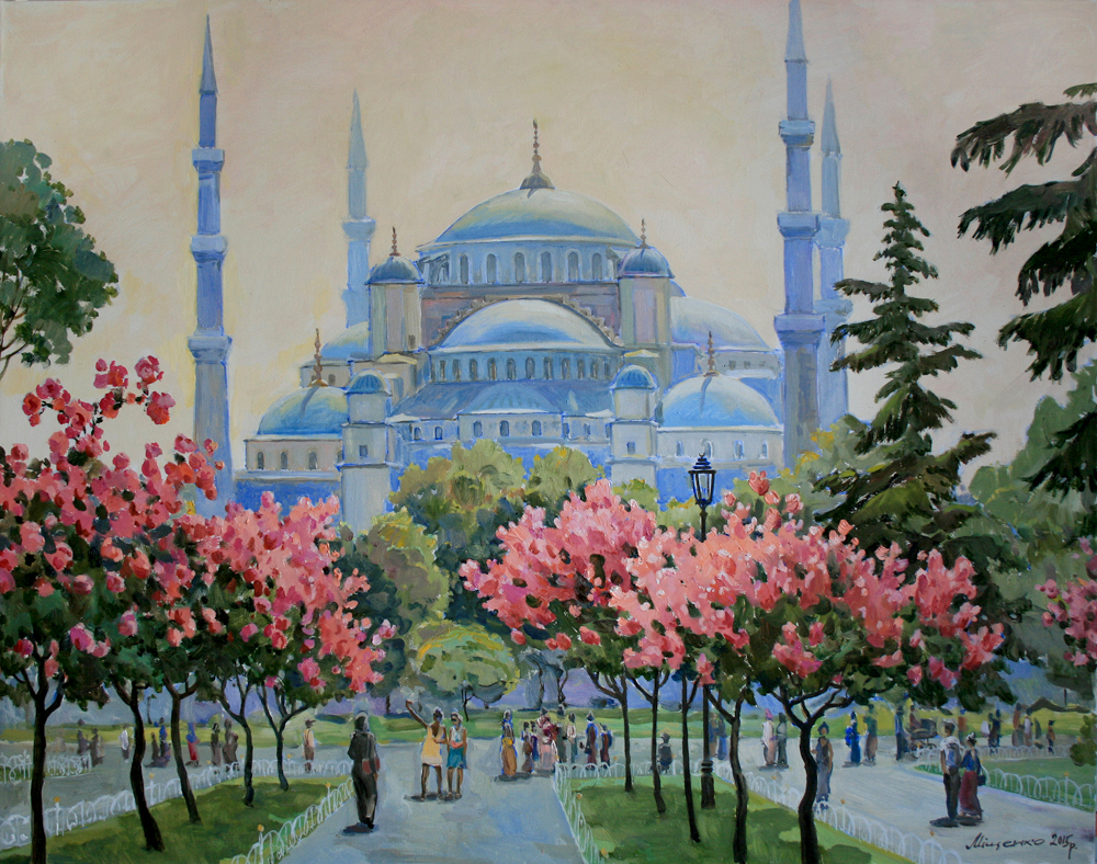 «Мечеть». 2015. Полотно, олія